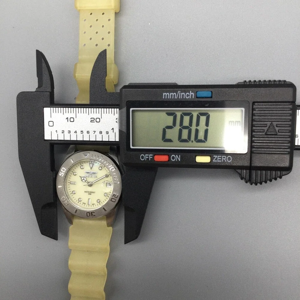 Invicta Stainless Steel Women's Watch with Yellow Dial and Strap - Picture 11 of 12
